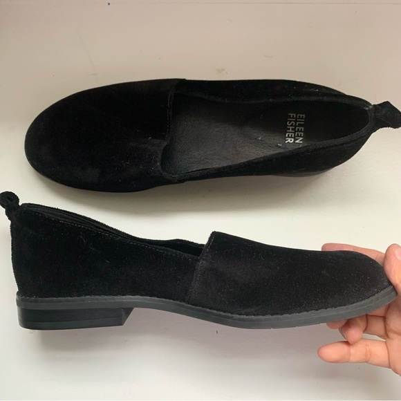 Eileen Fisher Velvet Demi Flats Loafer Sz 7.5M - Picture 4 of 6